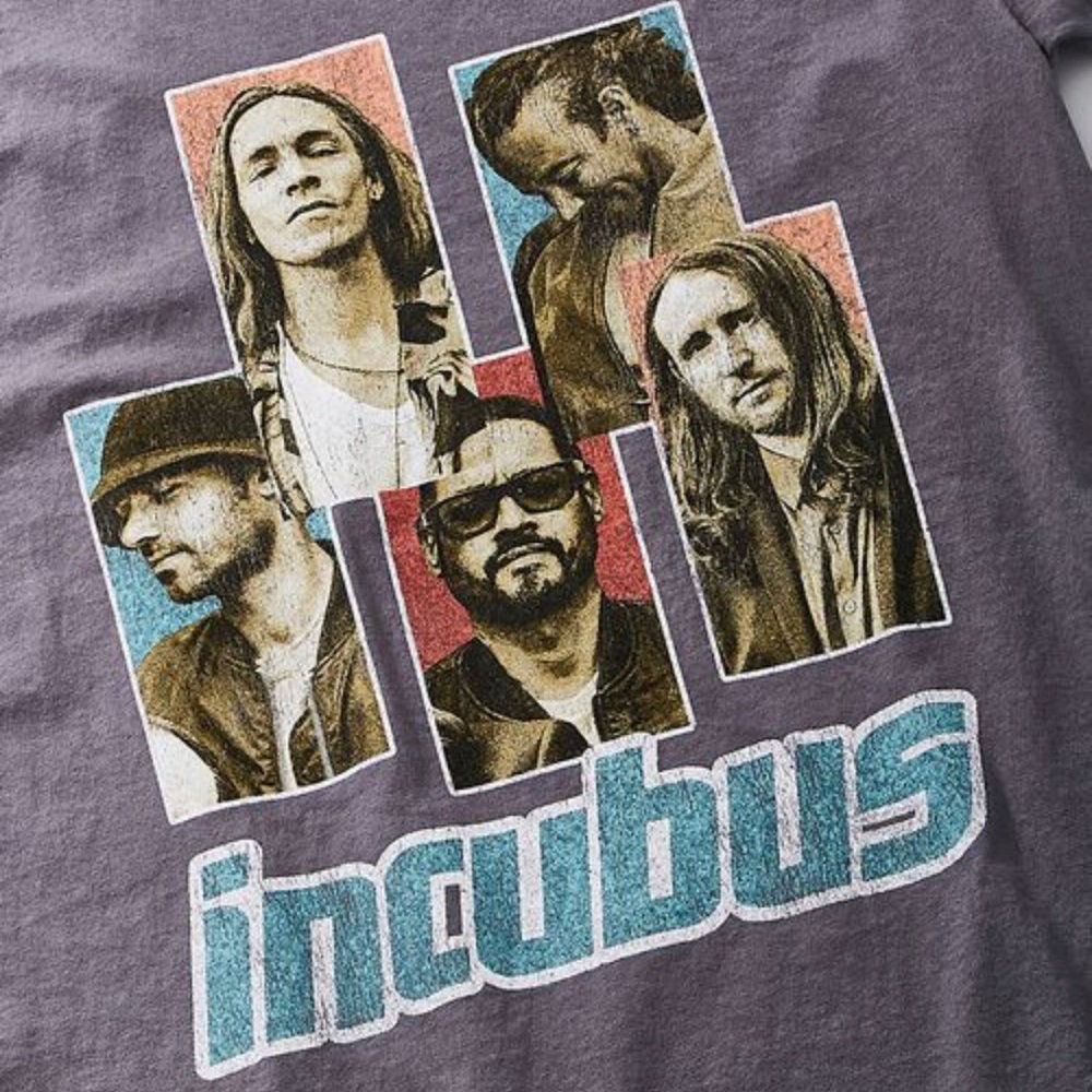 Incubus band tee